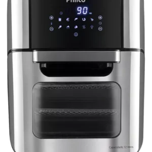 Fritadeira Air Fryer Oven Philco Pfr2200 4 Em 1 12l 1800w Cor Preta 110V